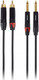 Миниатюра изображения товара Кабель Shnoor RCA2JM-0.5m (0.5м)