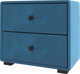 Миниатюра изображения товара Прикроватная тумба НК Мебель Tango / 72306851 (велюр синий)