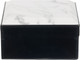 Миниатюра изображения товара Шкатулка Jardin D'ete P6269B (белый мрамор)