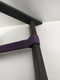 Миниатюра изображения товара Подставка для сумки ОМурМебель Solara Purple (черный/фиолетовый)