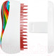 Миниатюра изображения товара Расческа-массажер Tangle Teezer Compact Styler Rainbow Galore