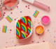 Миниатюра изображения товара Расческа-массажер Tangle Teezer Compact Styler Rainbow Galore