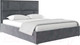 Миниатюра изображения товара Каркас кровати НК Мебель Madison 180x200 / 72306328 (велюр серый)