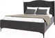 Миниатюра изображения товара Каркас кровати НК Мебель Tango 180x200 / 72306806 (велюр серый)