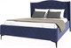Миниатюра изображения товара Каркас кровати НК Мебель Tango 180x200 / 72306829 (велюр индиго)