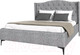 Миниатюра изображения товара Каркас кровати НК Мебель Tango 180x200 / 72306803 (рогожка серый)
