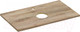 Миниатюра изображения товара Столешница для тумбы в ванную Cersanit Wood 64188 (орех матовый)