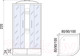 Миниатюра изображения товара Душевая кабина RIVER Nara Light XL 90/24 MT