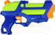 Миниатюра изображения товара Бластер игрушечный Bondibon Водный пистолет. Наше лето / ВВ5804 (зеленый/синий)