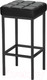Миниатюра изображения товара Табурет барный Древпром Камелот ДП2-07 полубарный (графит)