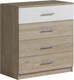 Миниатюра изображения товара Комод Genesis Мебель Светлана 4 ящика (дуб сонома/белый)