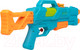 Миниатюра изображения товара Бластер игрушечный Bondibon Водный пистолет. Наше лето / ВВ5797 (голубой)
