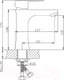 Миниатюра изображения товара Смеситель Haiba HB10802