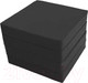 Миниатюра изображения товара Гимнастический мат KMS sport Складной №11 1x1x0.1м (черный)