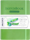 Миниатюра изображения товара Скетчбук Малевичъ 401530 (18л, салатовый)