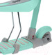 Миниатюра изображения товара Самокат детский Moby Kids Pony 3 в 1 / 641447 (мятный)