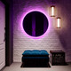 Миниатюра изображения товара Зеркало Silver Mirrors Savanna D1000 RGB / LED-00002603