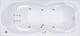 Миниатюра изображения товара Ванна акриловая Triton Персей 190x90 Стандарт Flat (с гидромассажем)