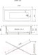Миниатюра изображения товара Ванна акриловая Triton Аура Базовая 150x70 Flat (с гидромассажем)
