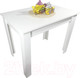 Миниатюра изображения товара Обеденный стол Genesis Мебель 90x60x76 (белый)