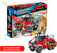 Миниатюра изображения товара Конструктор Bondibon Пожарная Служба. Пожарная машина / ВВ5708 (432эл)