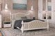 Миниатюра изображения товара Полуторная кровать Bravo Мебель Жасмин 140x200 (белый античный)