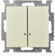 Миниатюра изображения товара Выключатель ABB Basic 55 1012-0-2157 (слоновая кость)