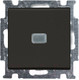 Миниатюра изображения товара Выключатель ABB Basic 55 1012-0-2175 (шато-черный)