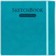Миниатюра изображения товара Скетчбук Малевичъ 401143 (40л, бирюзовый)
