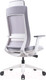 Миниатюра изображения товара Кресло офисное Norden Oslo / EVL-002A (серый/белый)