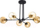Миниатюра изображения товара Люстра Aitin-Pro N4797/6 (черный/бронза)