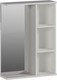 Миниатюра изображения товара Шкаф с зеркалом для ванной Genesis Мебель 60x18x83 (белый)
