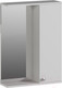 Миниатюра изображения товара Шкаф с зеркалом для ванной Genesis Мебель 60x18x83 (белый)