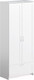 Миниатюра изображения товара Шкаф Mio Tesoro Сириус 2-х створчатый 1 ящик 2.02.01.240.1 (белый)