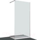 Миниатюра изображения товара Душевая стенка MVL Walk In Line Ocean 800 MVL-O203-193-76 (хром/прозрачное стекло)