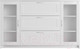 Миниатюра изображения товара Тумба Mio Tesoro Сириус 2 двери со стеклом и 3 ящика 156x95 2.02.03.370.1 (белый)