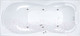Миниатюра изображения товара Ванна акриловая Triton Цезарь 180x80 Базовая Flat (с гидромассажем)