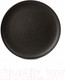 Миниатюра изображения товара Тарелка закусочная (десертная) Domenik Rock Black DM8022