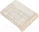 Миниатюра изображения товара Плед Лен наш Орнамент 215963 (180x220, бежевый)