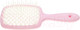 Миниатюра изображения товара Расческа-массажер Janeke Superbrush 93SP226RSA (светло-розовый/белый)