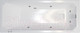 Миниатюра изображения товара Ванна акриловая Triton Прага 180x80 Базовая Flat (с гидромассажем)