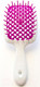 Миниатюра изображения товара Расческа-массажер Janeke Superbrush Small 56SP234FUX (белый/малиновый)