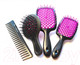 Миниатюра изображения товара Расческа-массажер Janeke Superbrush Small 71SP234FUX (черный/фиолетовый)