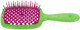 Миниатюра изображения товара Расческа-массажер Janeke Superbrush 86SP226VER (салатовый/малиновый)