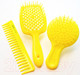 Миниатюра изображения товара Расческа-массажер Janeke Superbrush Small 83SP234YFL (желтый)