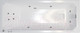 Миниатюра изображения товара Ванна акриловая Triton Прага 180x80 Стандарт Flat (с гидромассажем)