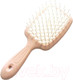 Миниатюра изображения товара Расческа-массажер Janeke Superbrush Small 94SP234RSA (нюд/белый)