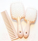 Миниатюра изображения товара Расческа-массажер Janeke Superbrush Small 94SP234RSA (нюд/белый)
