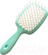 Миниатюра изображения товара Расческа-массажер Janeke Superbrush Small 94SP234TSE (мятный/белый)