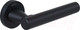 Миниатюра изображения товара Ручка дверная Cebi Nora Smooth МР24 (гладкая, черный)
